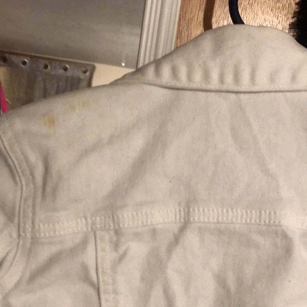 White jean jacket - Picture 4 of 4